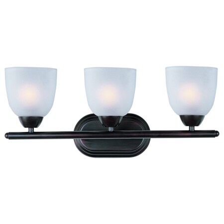 Maxim Axis 3-Light Bath Vanity 11313FTOI